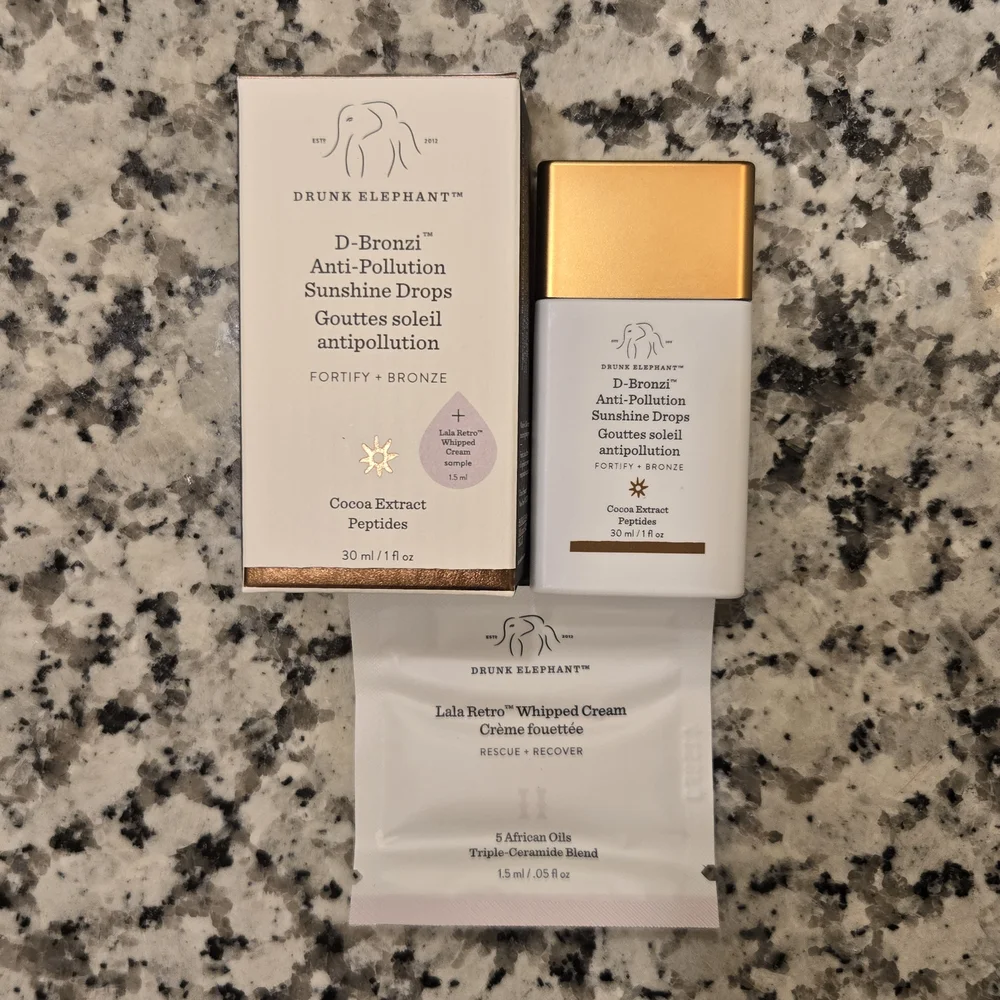 ☀️Drunk Elephant D-Bronzi Anti-Pollution Sunshine Drops